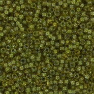 Miyuki seed beads 11/0 - Fancy lined chartreuse 11-3530